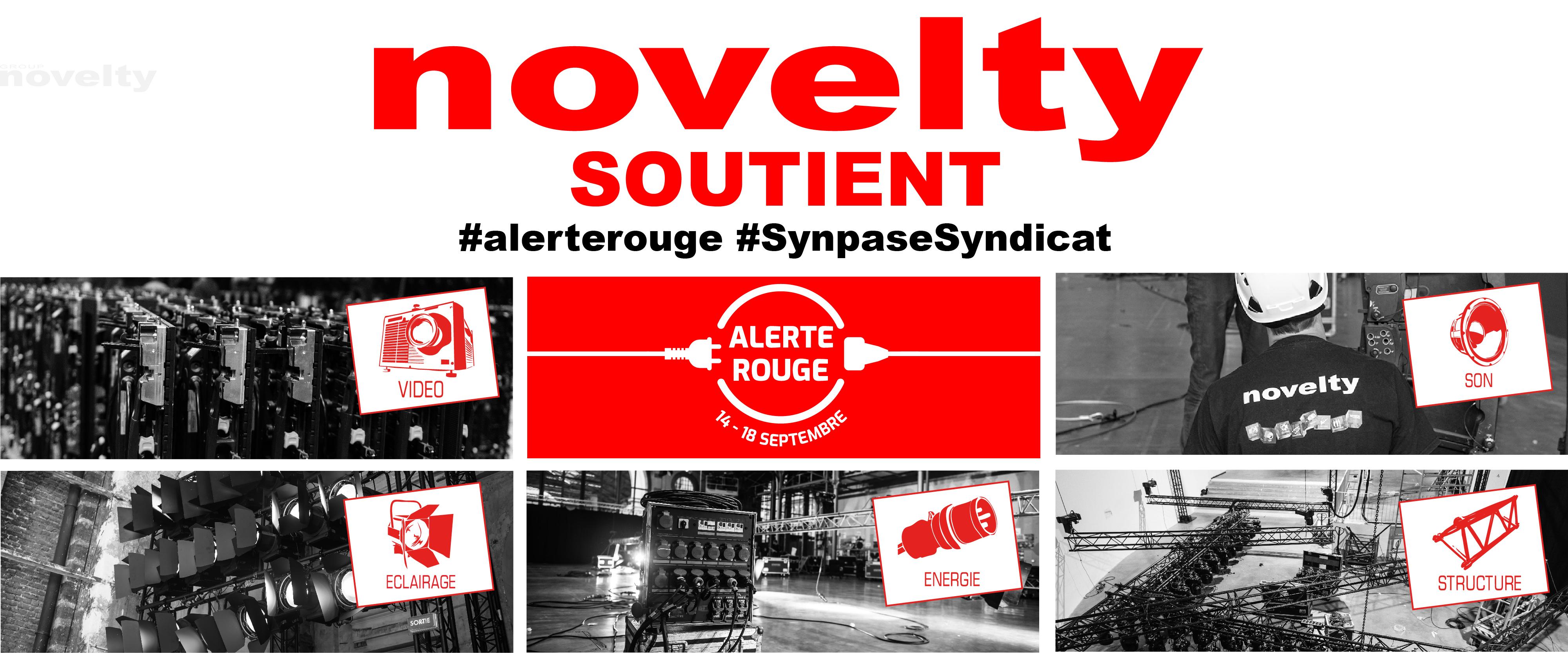 Visuel ALERTE ROUGE | NOVELTY 